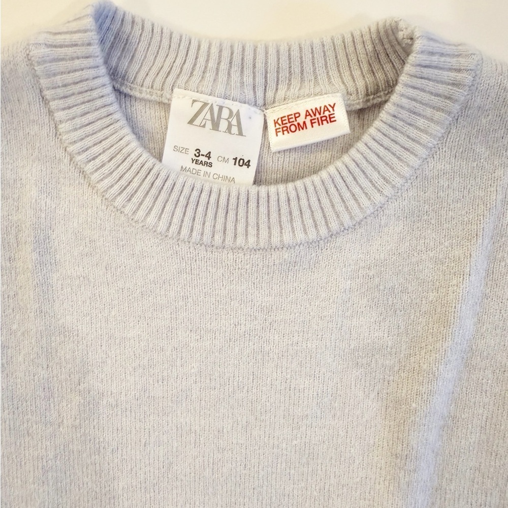Zara 3-4T Ruffle Sweater - Picture 2 of 4